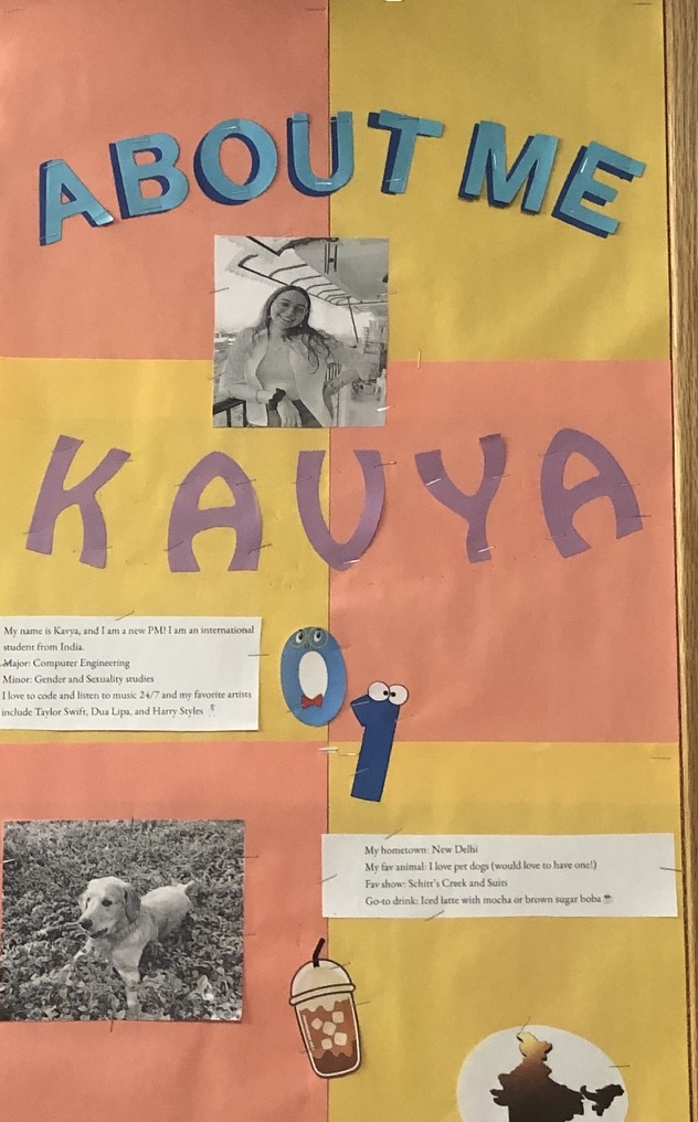 Kavya Manchanda Peer Mentor Board